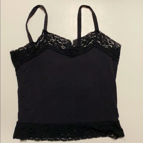2 for $15 vintage renee Lauren black tank top - Picture 1 of 10